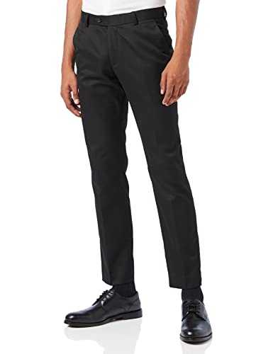 Smart Classic Men's Formal Plain Fronted Busines Office Trousers
