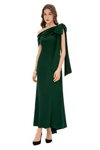 BABEYOND Formal Dress for Women - Prom Dress One Shoulder Evening Dresses Cocktail Party Dress for Wedding Guest
