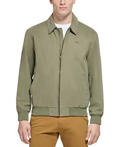 Dockers Men's Micro Twill Golf Bomber Jacket (Standard and Big & Tall) Windbreaker