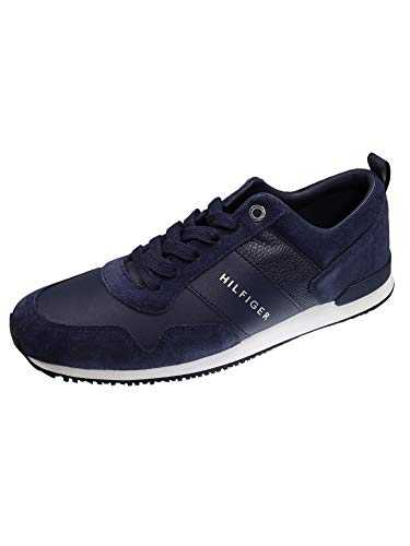 Men's Iconic Leather Suede Mix Runner Fm0fm00924 Sneakers, 8.5 UK