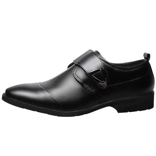 Mens Leather Loafers Oxfords Casual Leather Shoes Moccasins Formal Shoes Breathable Driving Shoes Comfy Slip on Business Dress Shoes Comfort Fashion Walking Flat UK Size