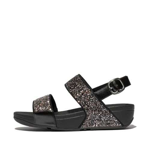 Women's Lulu Multi-Tonal Glitter Back-Strap Sandals