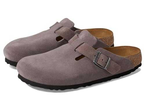 Women's Boston Soft Footbed Clogs, Faded Purple, 9-9.5 Narrow