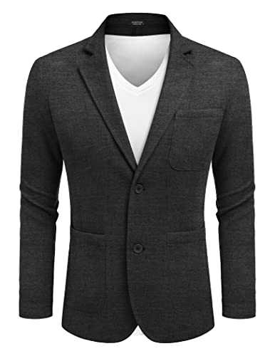 COOFANDY Mens Casual Blazer Jackets Slim Fit Stylish Sport Coat Two Button Suit Jackets