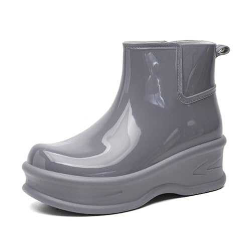 Boots And Ankle Boots Women's Durable Rain Shoes Thick Soles Ideal For Rainy Days Ideal For Outdoor Activities Elegant Design And Sexy Small Heel Pumps