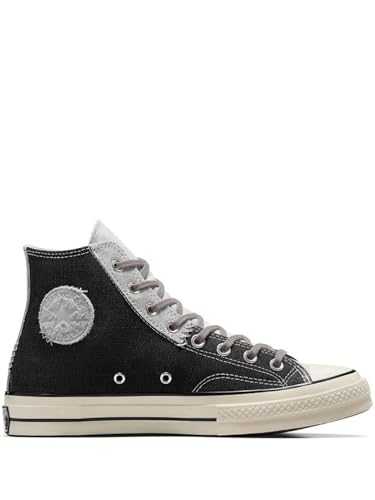 Women's All Star '70s High Top Sneakers, Black/White, 6 UK