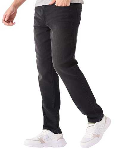 JMOJO - Mens Jeans Slim Fit - Stretch Jeans for Men UK - Men's Cotton Casual Denim Jean with 5 Pocket Design