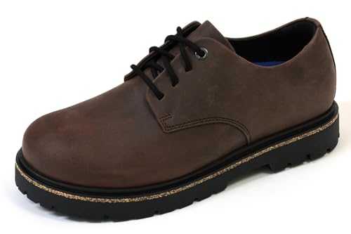 Unisex Highwood Lace Low Natural Leather Habana Shoes 7.5 UK