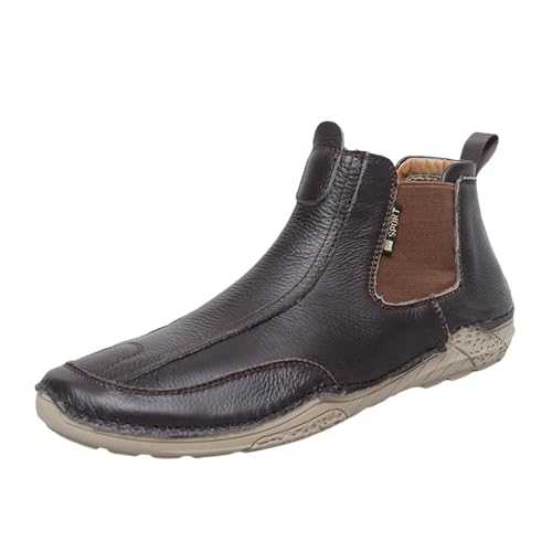 Mens Slip On Chelsea Boot Men's Oxfords Formal Dress Shoes UK Lace Up Shoes Brogue Dress Business Shoes Mens Leather Loafers Men Office Shoe Wedding Shoes Derby Formal Shoes