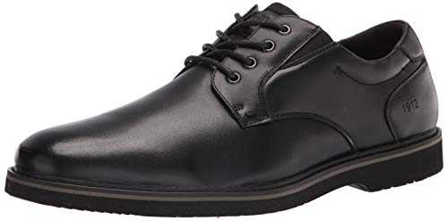 Nunn Bush Men's Denali Waterproof Plain Toe Oxford with Comfort Gel Heel Cushion