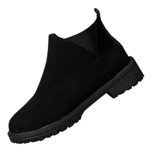 Ladies Shoes Size 6 Small Heel Boots Short Boots Single Shoes For Ladies Casual Shoes White Women Shoes