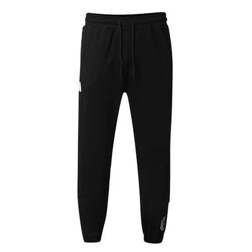 Mymyguoe Men's Tracksuit Bottoms, Breathable Sweatpants, Plain Jogging Bottoms, Baggy Loose Leisure Trousers, Sports Trousers, Workout Outdoor Trousers, Functional Trousers, Slim Fit Work Trousers,