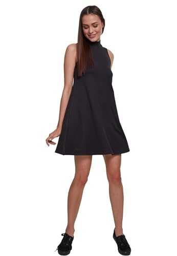 Urban Classics Women's Ladies A-line Turtleneck Dress