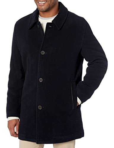 Cole Haan Signature Men's Wool Plush Car Coat