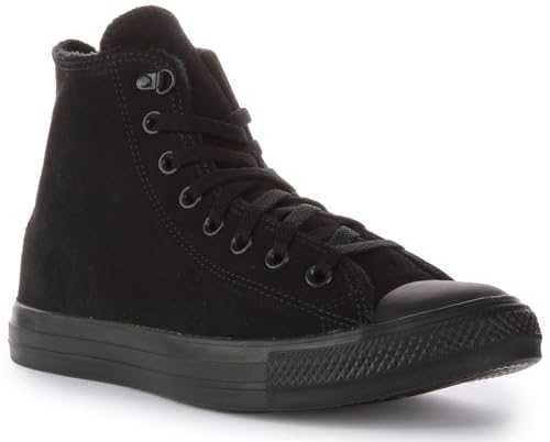 Model Chuck Taylor All Star Suede & Faux Fur BLCKBLCK