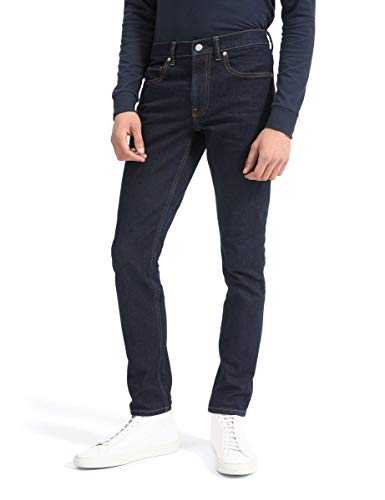 Demon&Hunter 8172 Series Jeans for Men Slim Fit Stretchable Denim Jeans Style Men Trousers Dark Blue