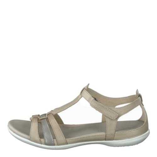 ECCO Women's Flash Ankle Strap Sandals, (Gravel 59759), 5 UK(38 EU)