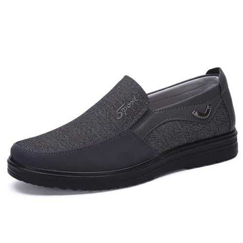 Mens Leather Loafers Moccasins Formal Shoes Breathable Driving Shoes Comfort Fashion Walking Flat Comfy Slip on Business Dress Shoes Oxfords Casual Leather Shoes UK Size