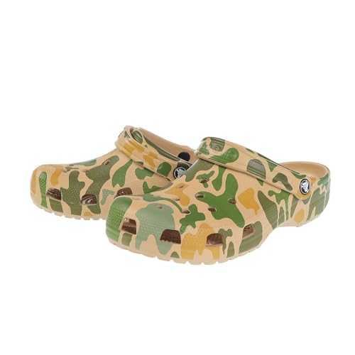 Unisex Adult Classic Printed Camo Clog