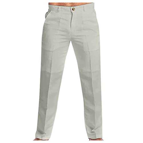 Jogging Bottoms Men's Chino Trousers Chino Trousers Suit Trousers Men's Trousers Tube Trousers Elegant Business Slim Fit Men's Tuxedo Trousers Plain Colours Loose Outdoor Trousers Loose Straight