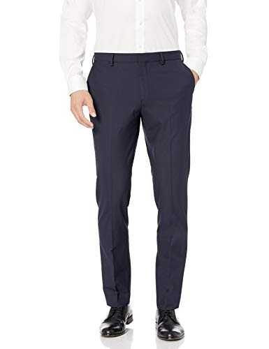 Amazon Essentials Men's Slim-Fit Wrinkle-Resistant Stretch Dress Trouser