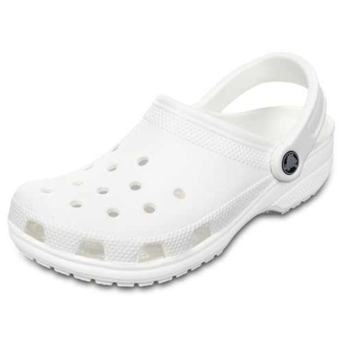 Unisex Classic Clogs (Best Sellers), White, 14 UK