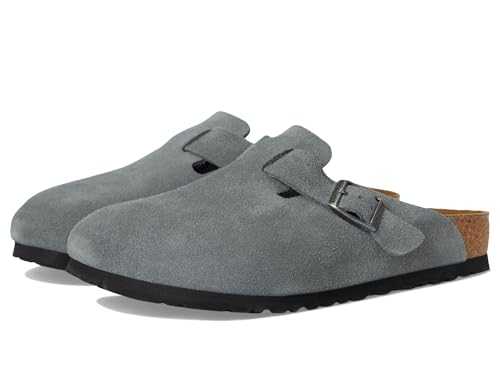 Men's Boston Soft Footbed-Suede Clog