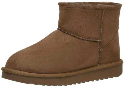 TruFox Womens Classic Mini Short Ankle Boot Soft Fur Lined Warm