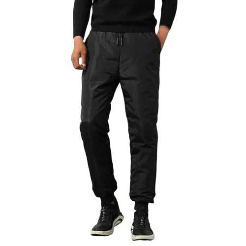 Mens Cargo Trouser Jogger Work Sweatpant Classic-Fit Expandable-Waist Gym Trouser Outdoor Elasticated Waist Drawstring Men's Casual Drawstring Joggers Bottoms Jogging Tracksuit Close Bottoms Trouser
