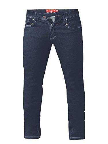 Brooklyn Clothing CEDRIC-KS-D555 Tapered Fit Stretch Jeans in Indigo