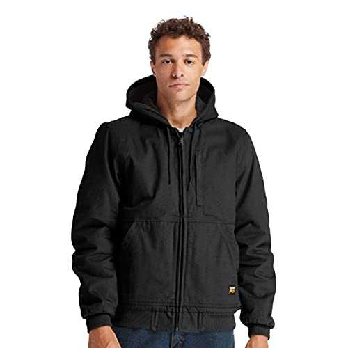 Timberland Pro Men's Gritman Lined Canvas Hooded Jacket