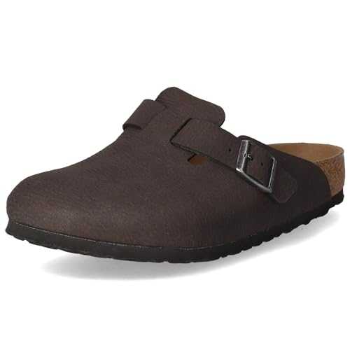 Unisex's Boston Leather Clogs