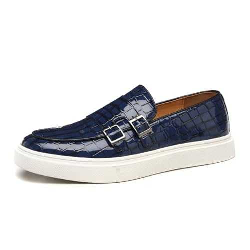 ottspu Mens Casual Loafers Shoes Slip on Walking Dress Sneakers Business Oxfords Work Lightweight Zapatos
