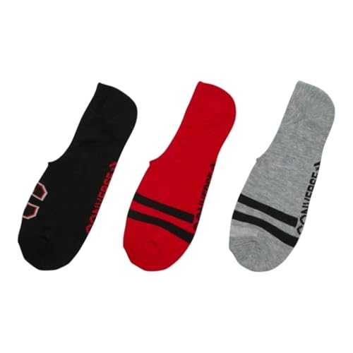 Men's Retro No-Show Socks 3 Pack