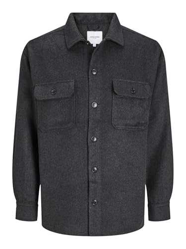 JACK & JONES Men's Jjebradley Ollie Overshirt Ls Noos Pls Shirt Jacket
