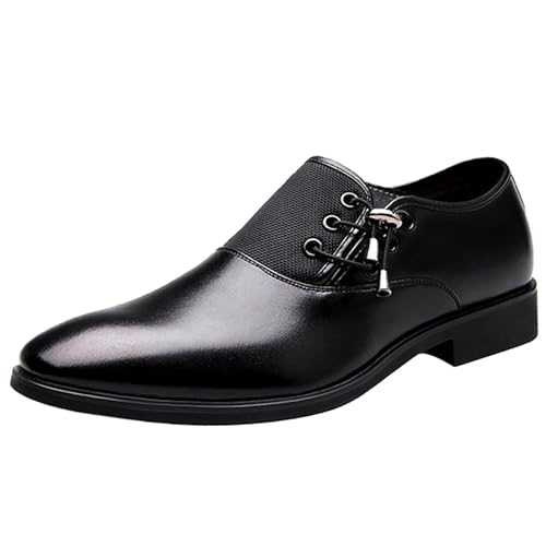 Men's Dress Shoes Oxfords Slip on Classic Modern Formal Leather Shoes Casual Loafers Office Wedding Dress Shoes