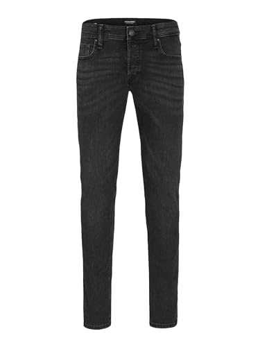 JACK & JONES Men's Jeans Slim Fit Denim Pants Low Rise Button Fly