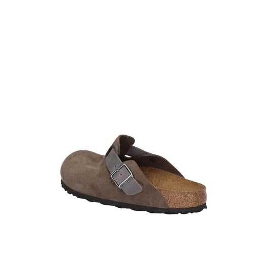 Boston Grey Suede Mule