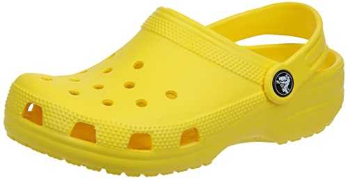 Unisex Classic Clogs, Banana, 7 UK Men/ 8 UK Women