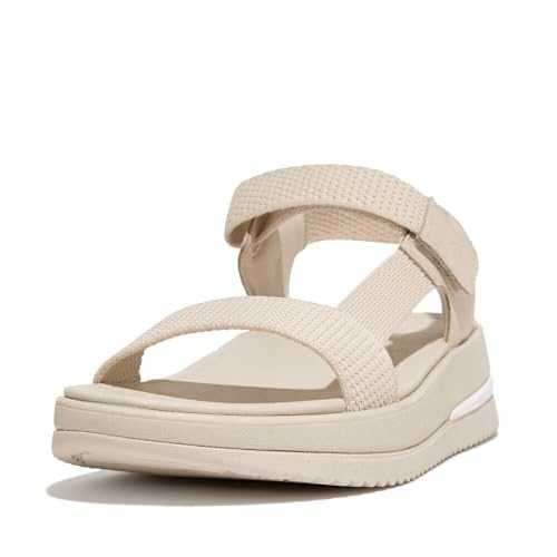 fitflop(フィットフロップ) Women's SURFF Two-Tone Webbing/Leather Back-Strap Sandals