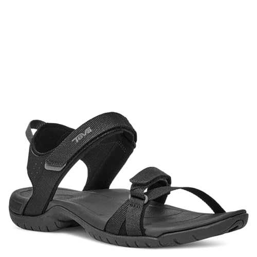 Women's W Verra Sandal, Black/Black, 4.5 UK
