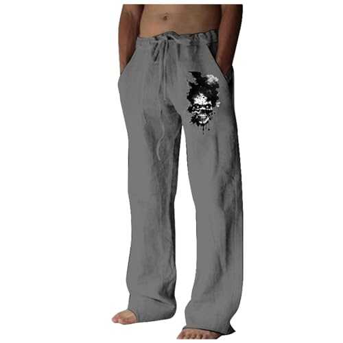 Mens Trousers 27 Inside Leg Men'S Solid Colors Linen Pants Relaxed Fit Casual Yoga Pants Straight Legs Trousers Mens Joggers Slim Fit Maroqant Mens Tapered Stretch Chinos Casual Smart Trousers