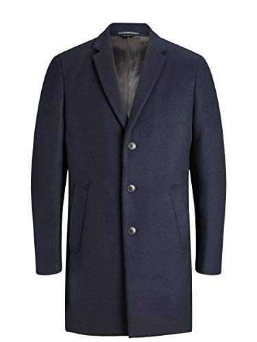 JACK & JONES Men's Jprmorten Wool Coat STS