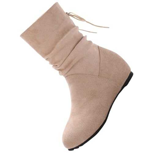 Brown ??ce Up Boots Women Ankle Boots Short Boots Single Shoes For Ladies Casual Shoes Ladies ??llingtonBoots Size 4