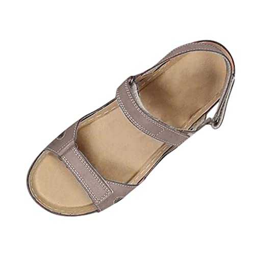 WILLBEST Sandals for Women Wedge Summer Holiday Dressy Lightweight Beaded Flowery Sandals Open Toe Low Mid Shoes Slides Cut Out Cross Over Strappy Platform Dress Shoes