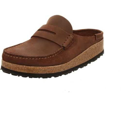 Mens Naples Slides Sandals Brown 10 UK
