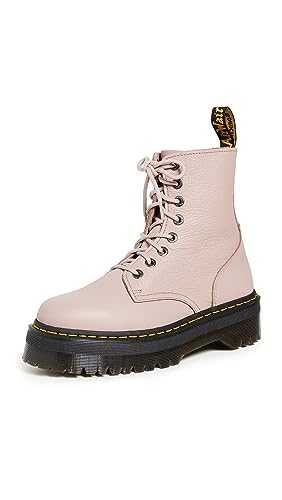 DR MARTENS Men's 8 Eye Boot, Vintage Taupe Pisa, 6 UK