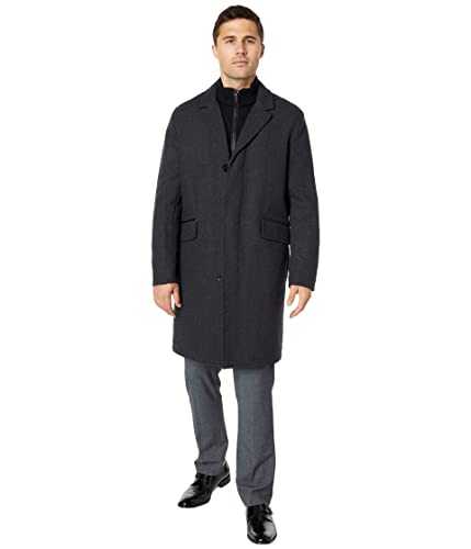 Cole Haan Men's Classic Topper Jacket with Knit Bib