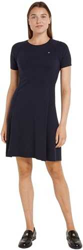 Tommy Hilfiger Women's Short Sleeve Midi Dress