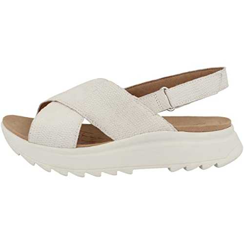 Women's Dashlite Wish Sandal, White Interest, 3 UK